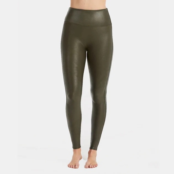 Spanx Faux Leather Leggings - Picture 1 of 5